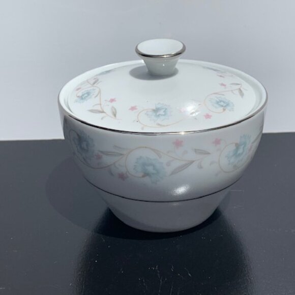 #7863 ENGLISH GARDEN COVEREED SUGAR BOWL - Picture 5 of 7